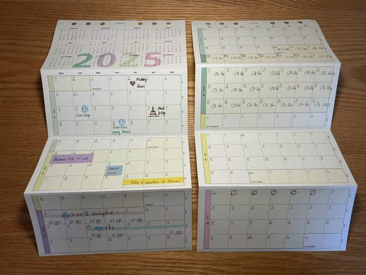 How I Use the MeePlus Yearly Calendar Insert for Big-Picture Planning & Daily Moments