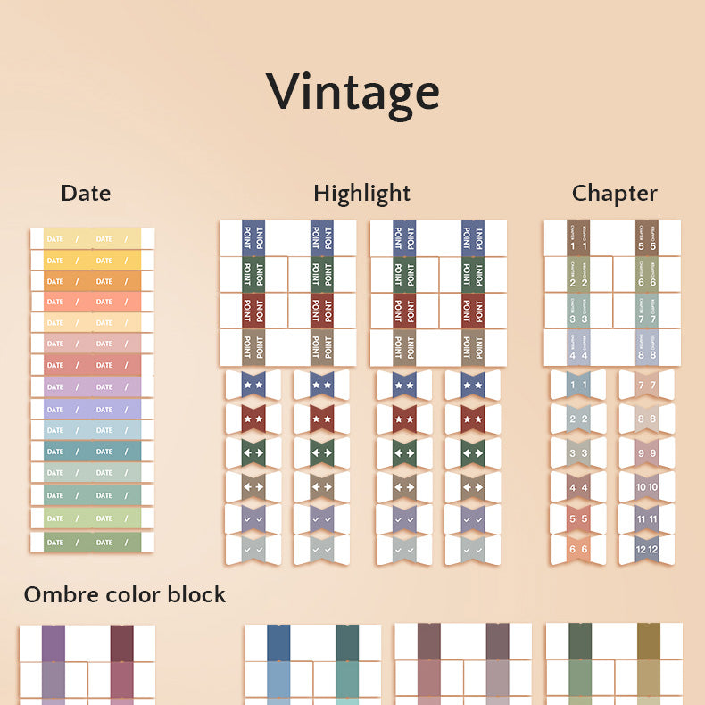 Index Tab Sticker