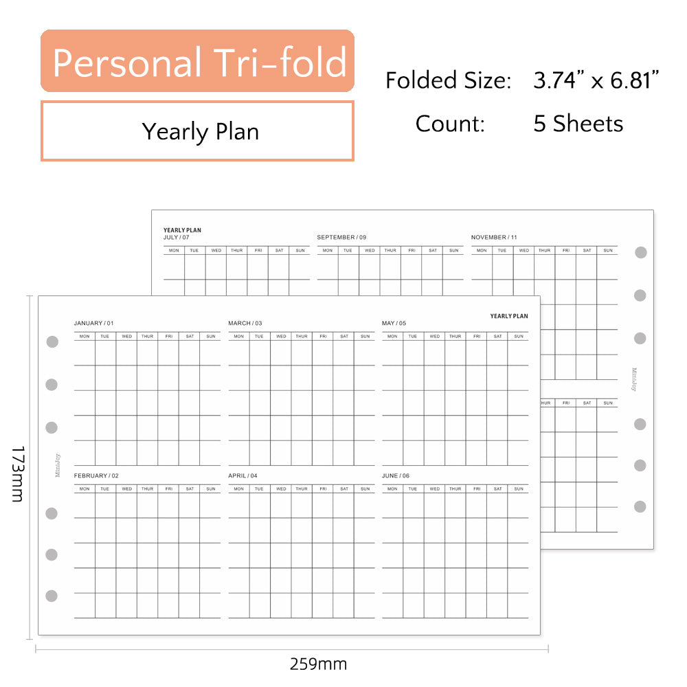 Personal Refills | Yearly