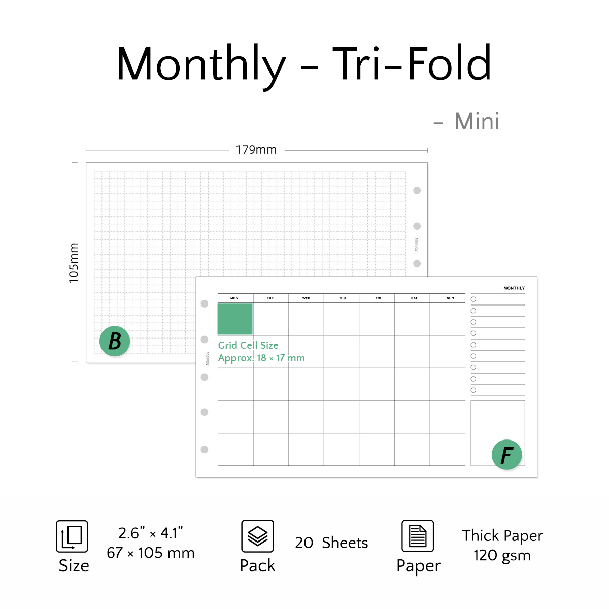 Mini Refills | Monthly