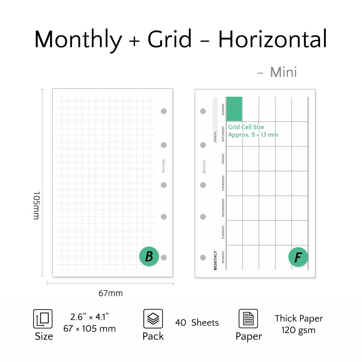 Mini Refills | Monthly