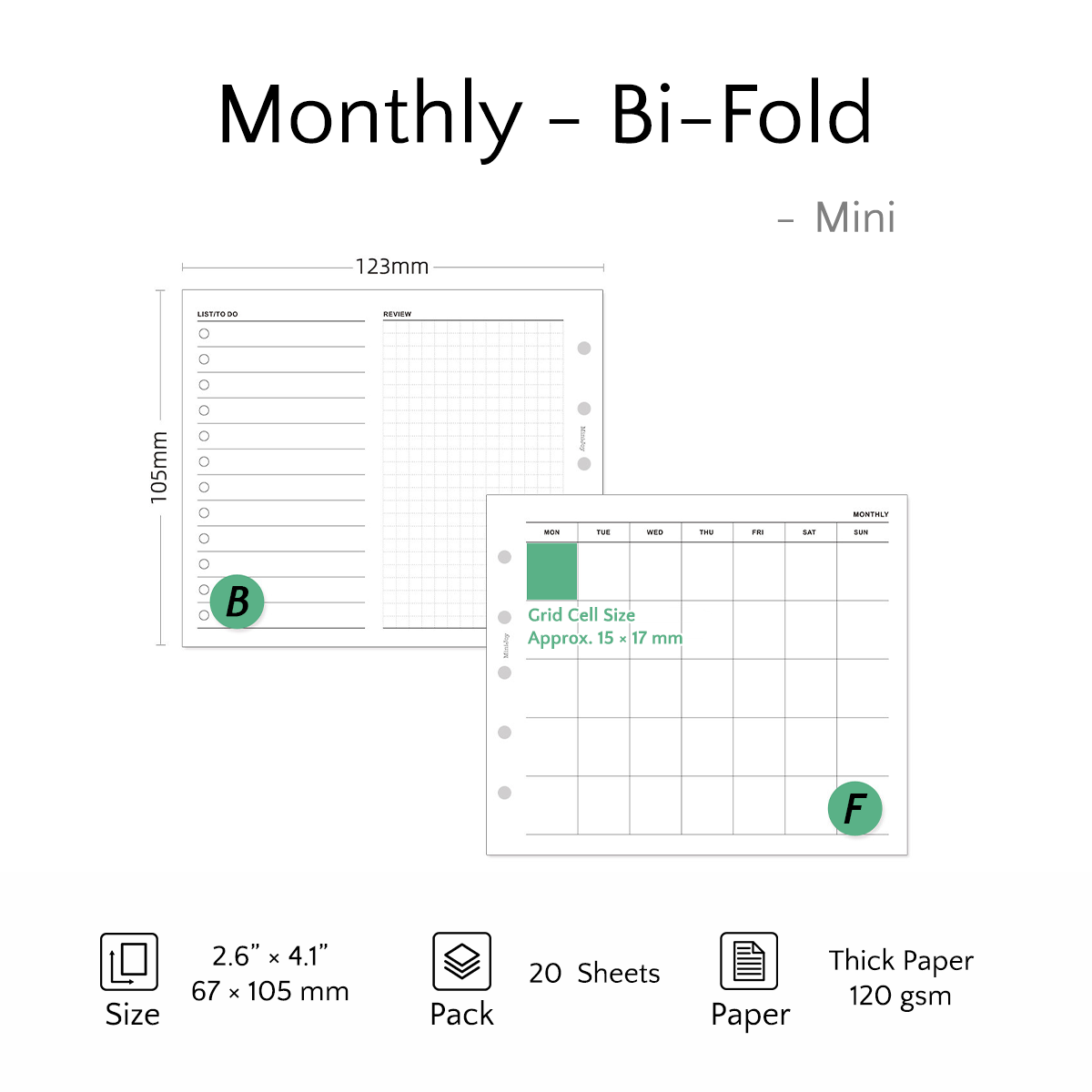 Mini Refills | Monthly