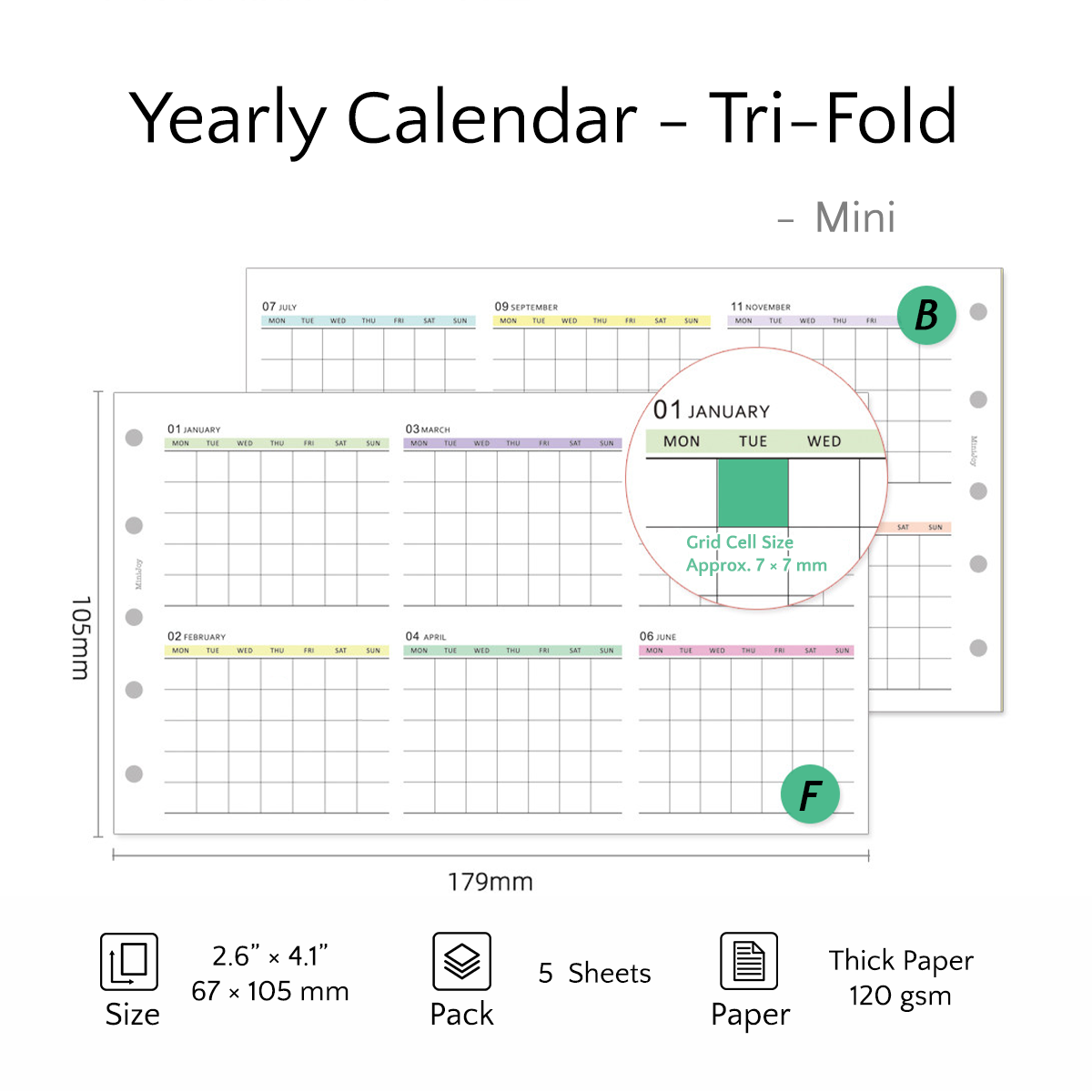 Mini Refills | Yearly