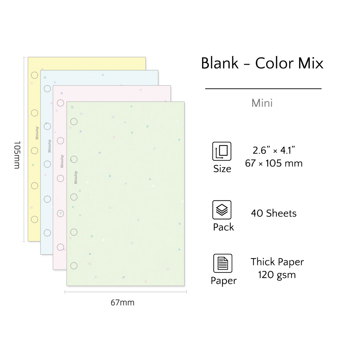 Mini Refills | Colorful