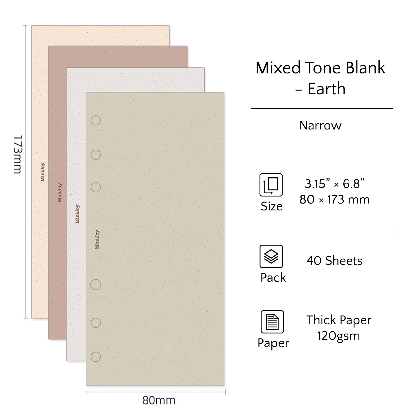 Narrow Refills | Thick