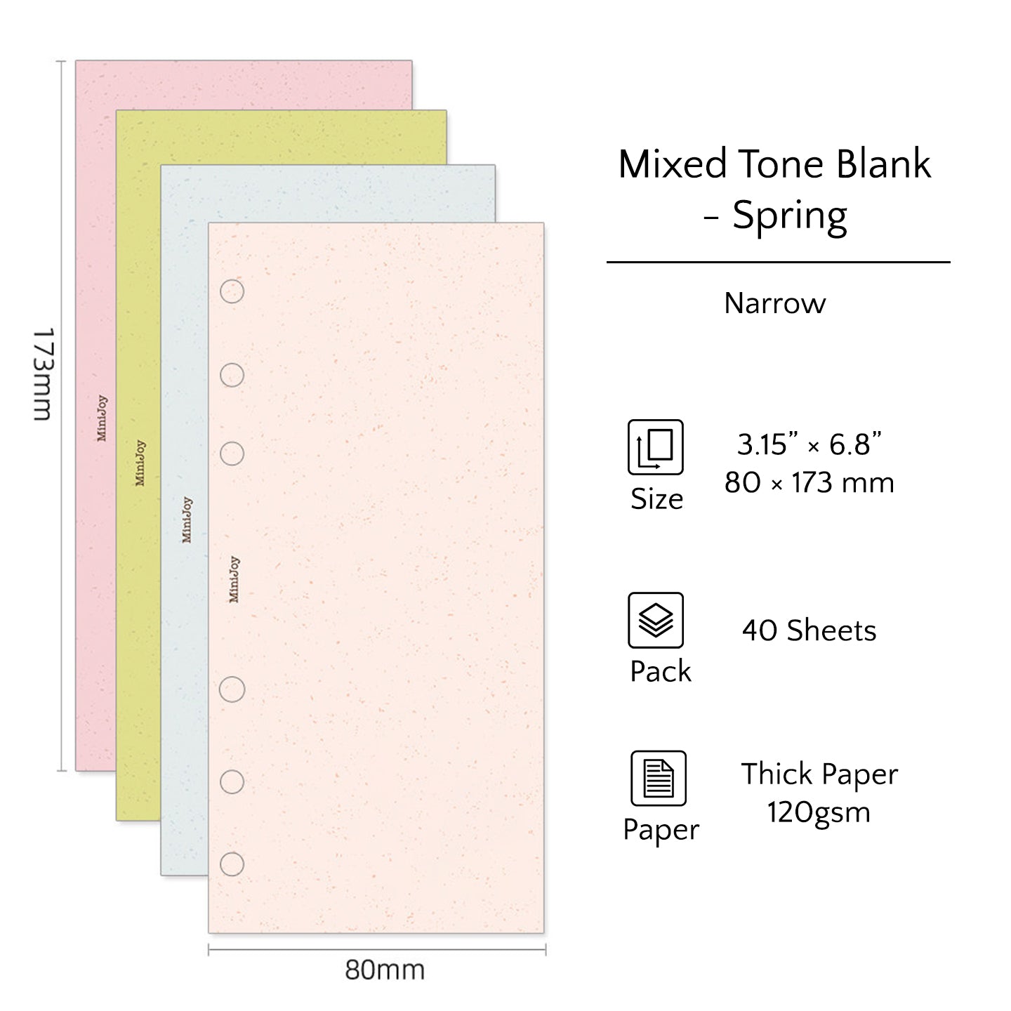 Narrow Refills | Thick