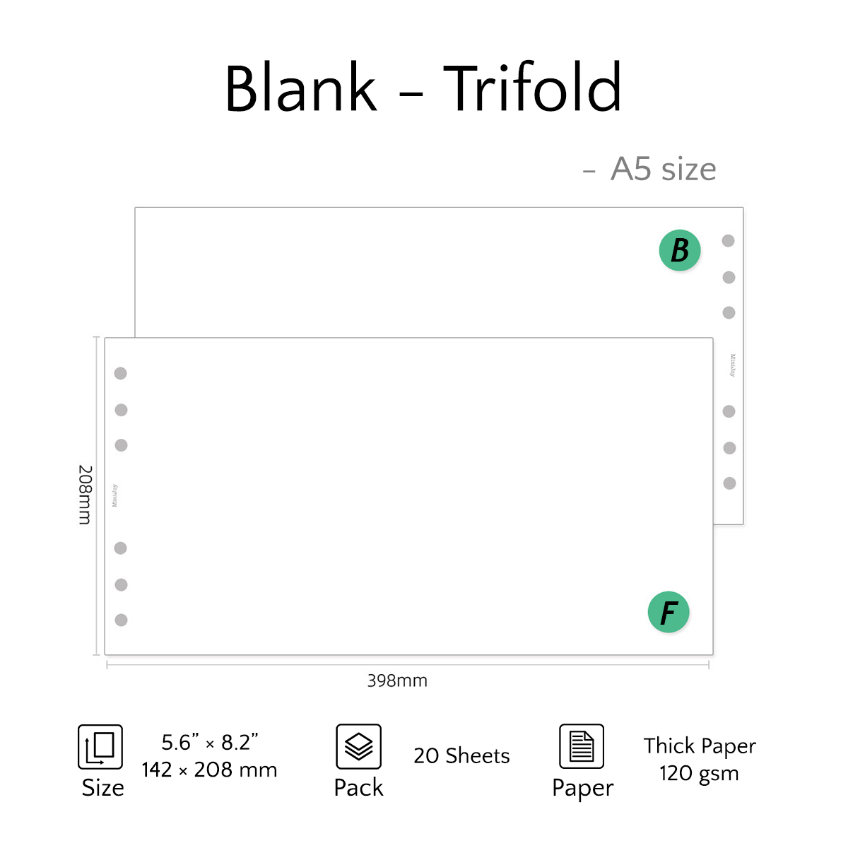 A5 Refills | Thick