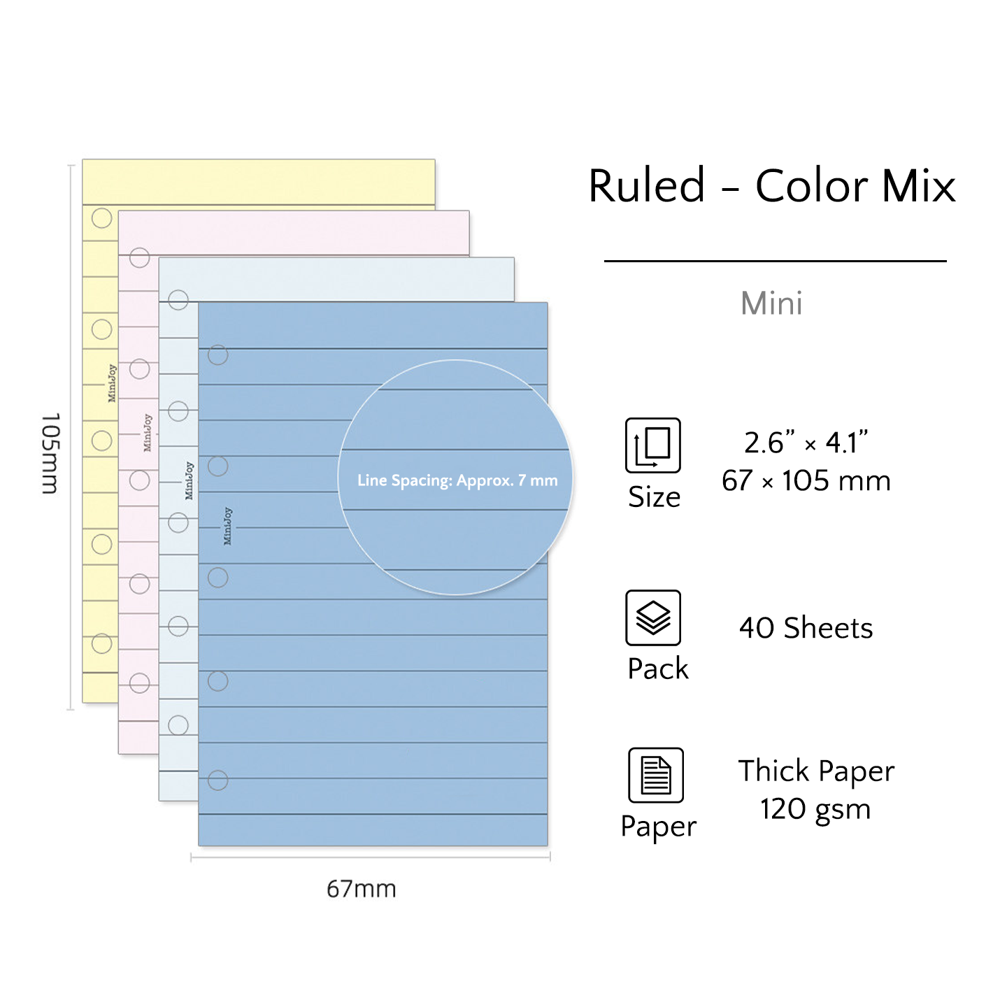 Mini Refills | Colorful