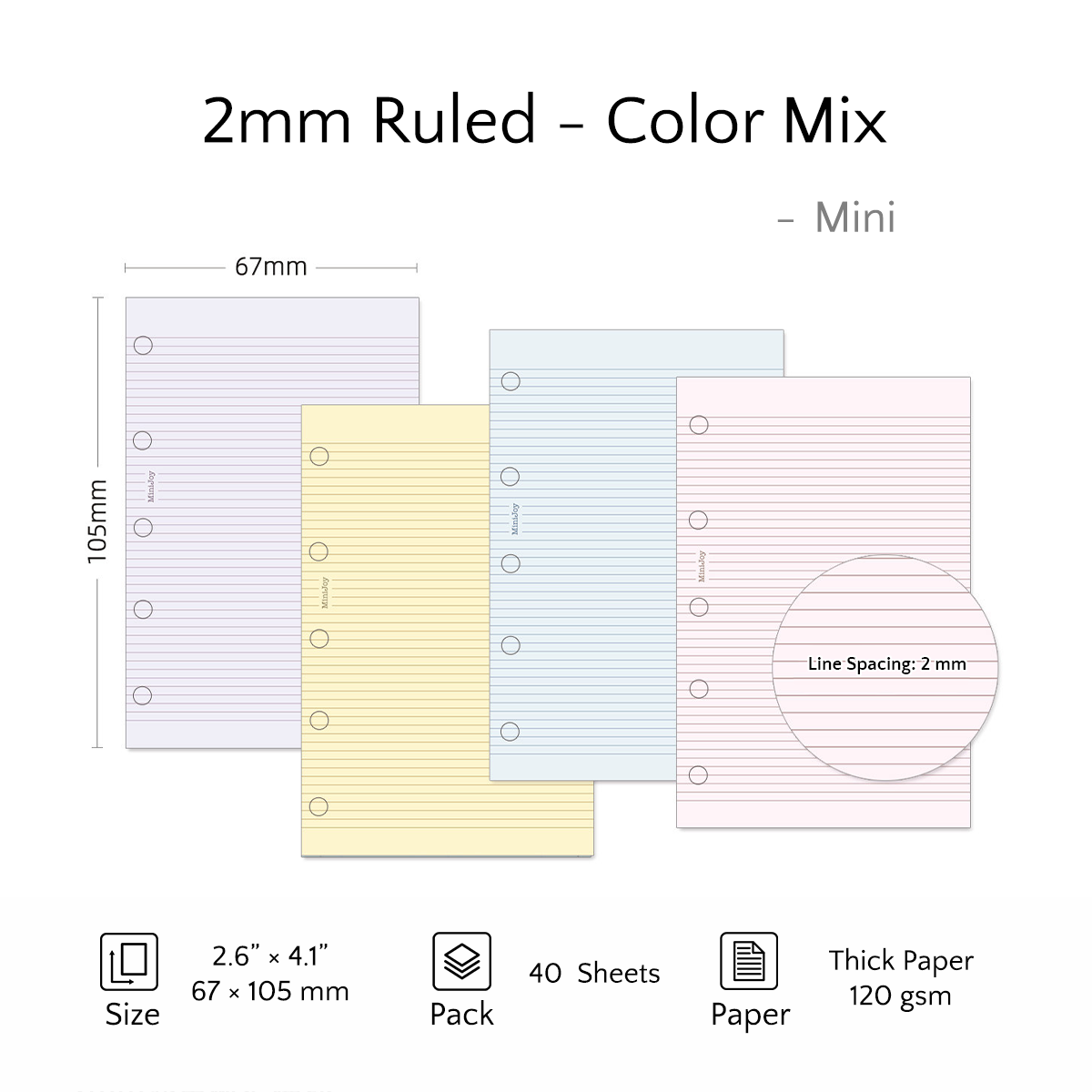Mini Refills | Colorful