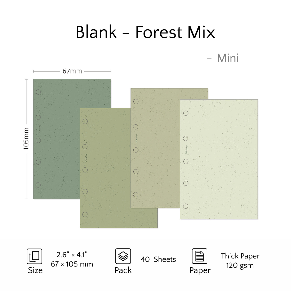 Mini Refills | Colorful
