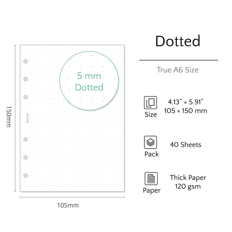 True A6 Refills | Thick