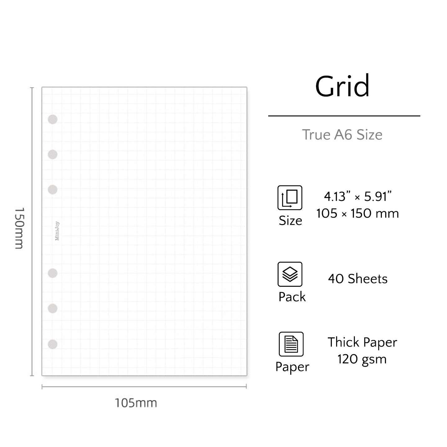 True A6 Refills | Thick