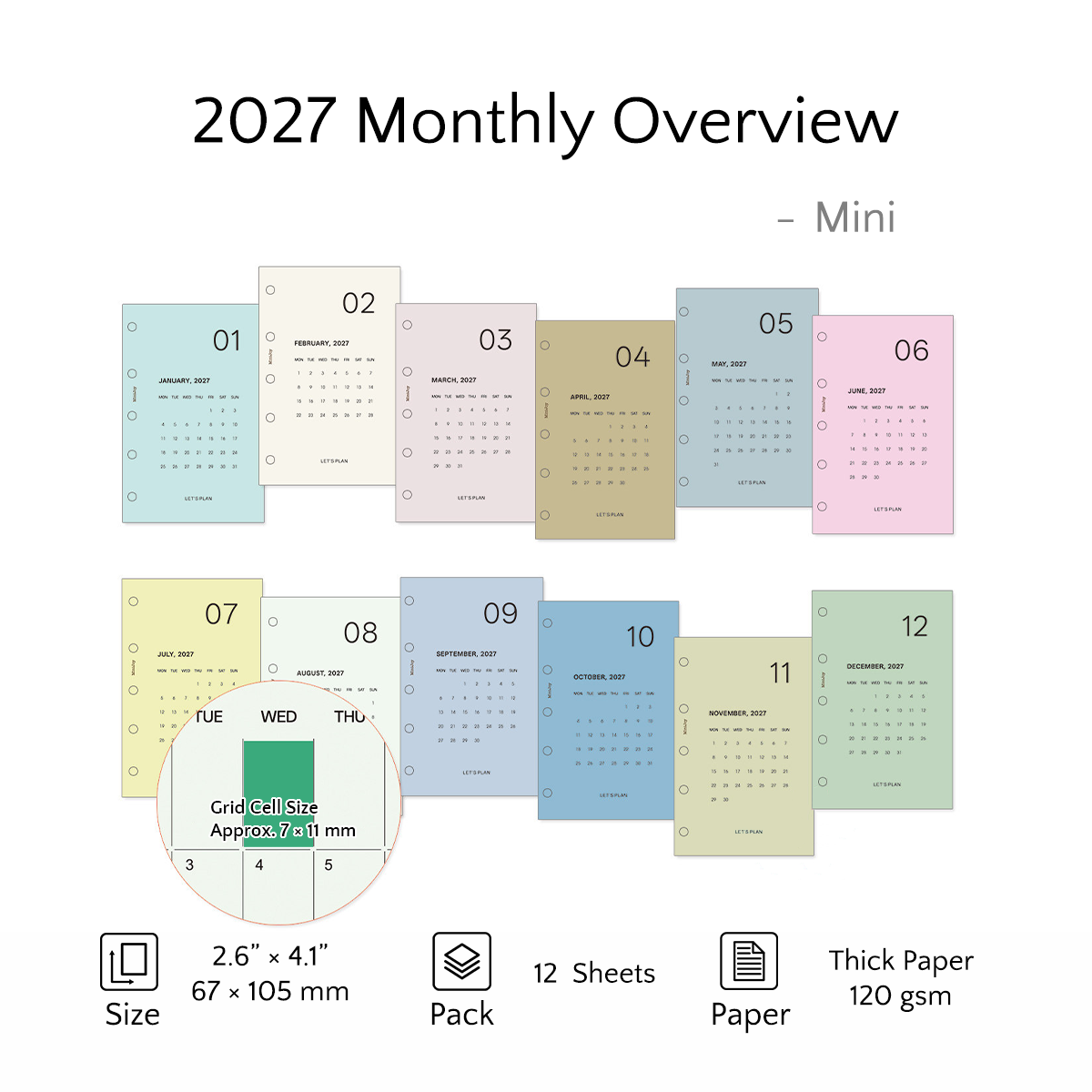 Mini Refills | Yearly