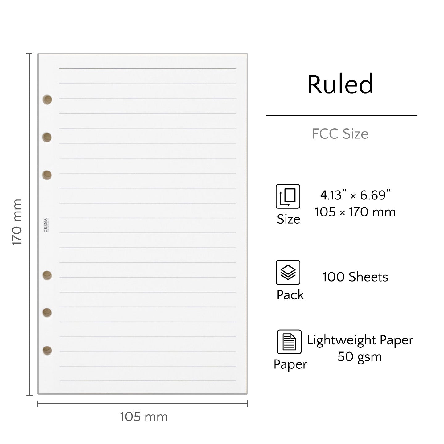 FCC Refills | Lightweight