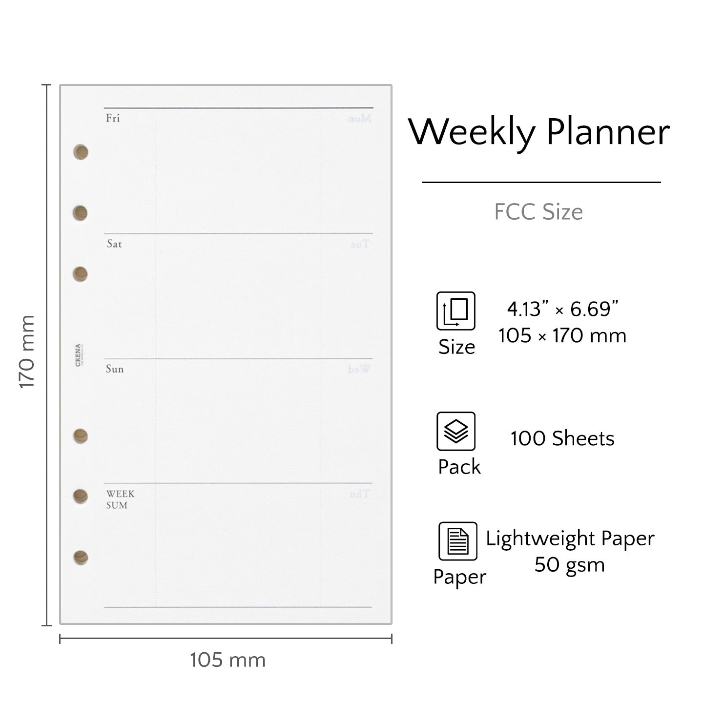 FCC Refills | Lightweight