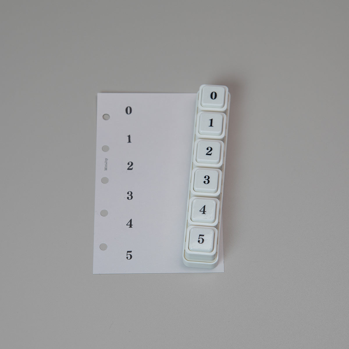 Pochitto 6 Push Button Stamp Set