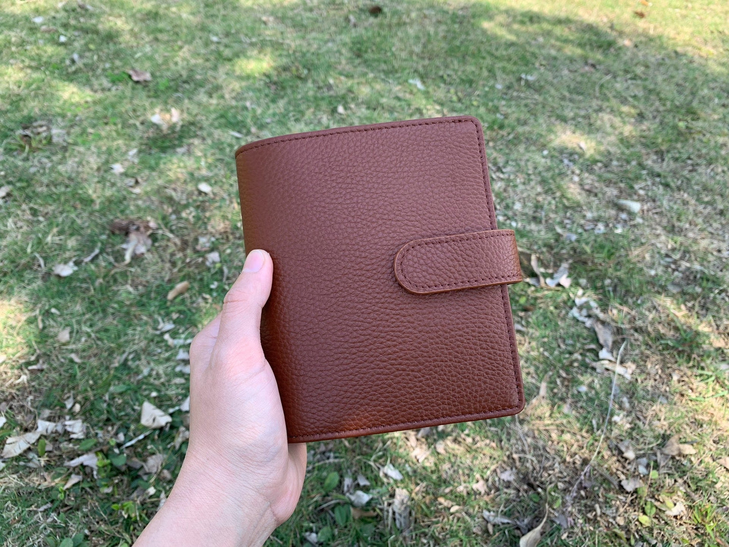 Leather Journal Planner Cover | Pocket/A7 | Caramel