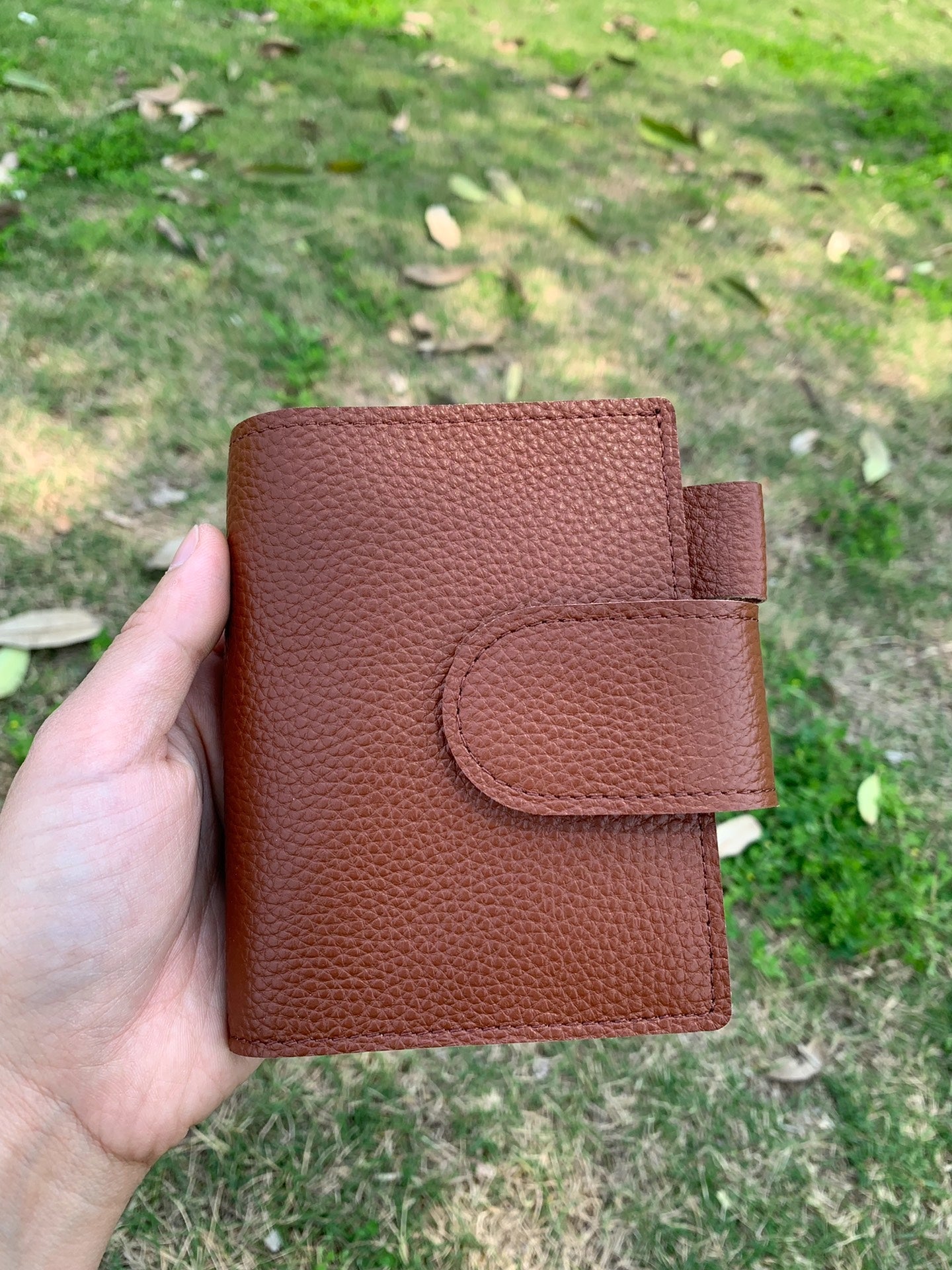 Leather Journal Planner Cover | Mini/A8 | Caramel