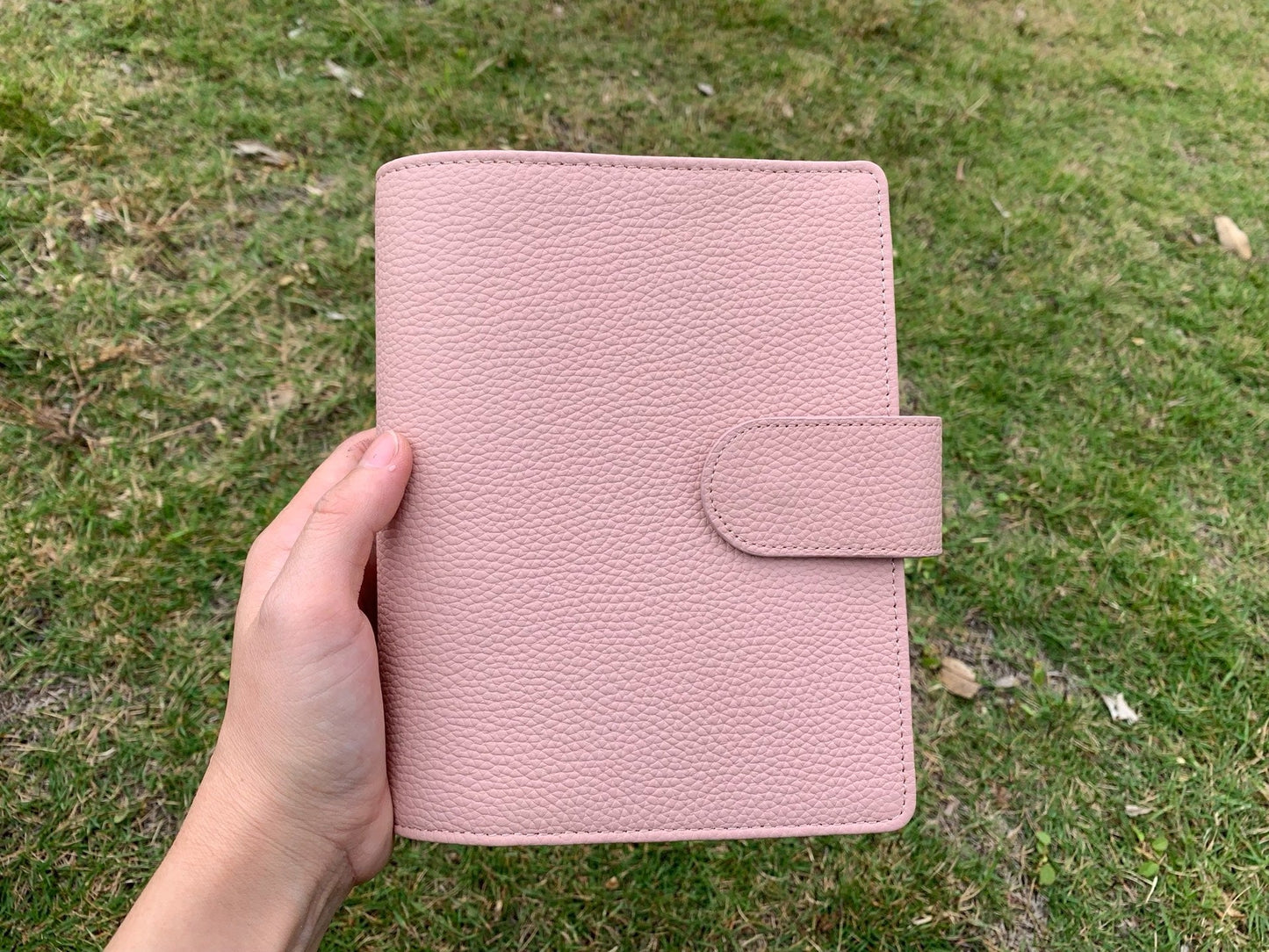 Leather Journal Planner Cover | Personal/A6 | Personal/A6 |Pink