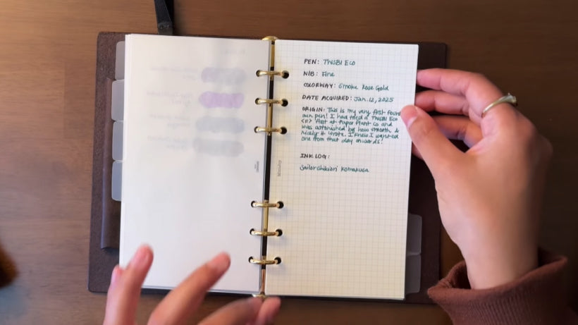 Pen Log