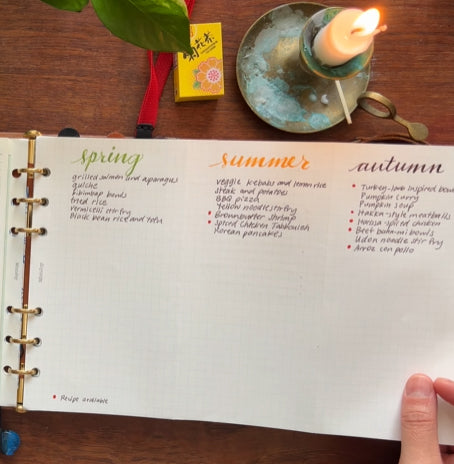 Seasonal Meal Ideas