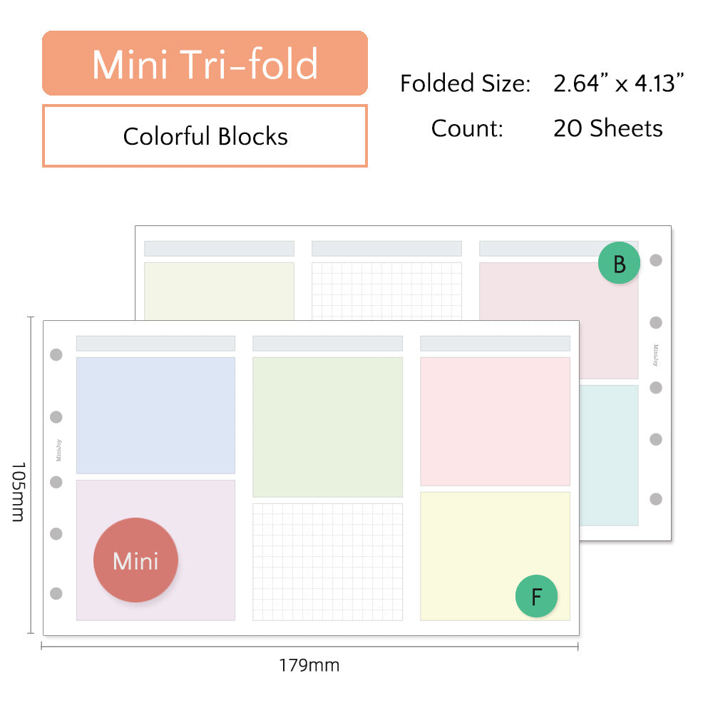 Mini Refills | Colorful