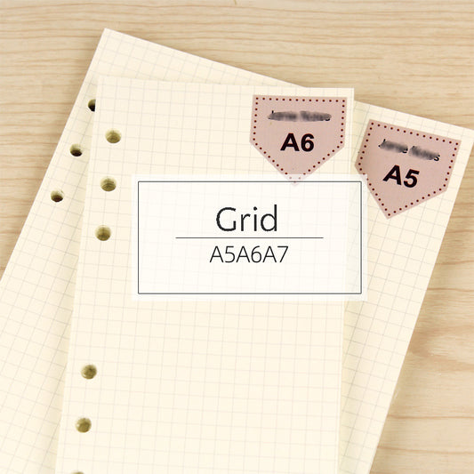 A5/A6/A7 Refills | Grid