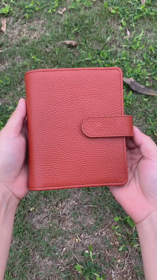 Leather Journal Planner Cover | Pocket/A7 | Light caramel