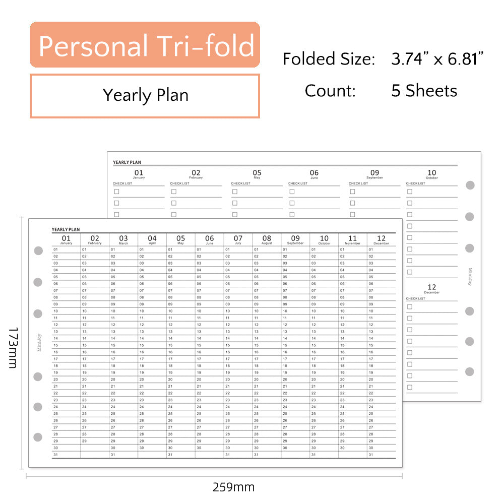 Personal Refills | Yearly