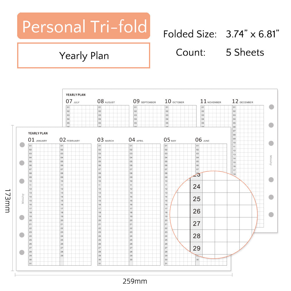 Personal Refills | Yearly