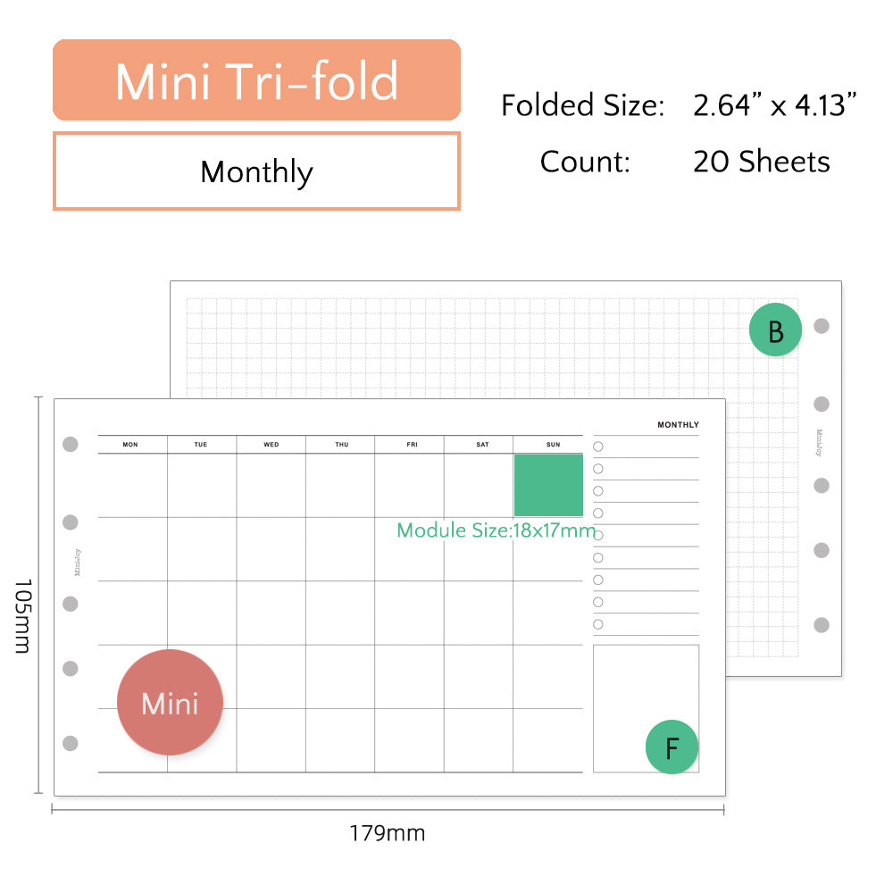 Mini Refills | Monthly