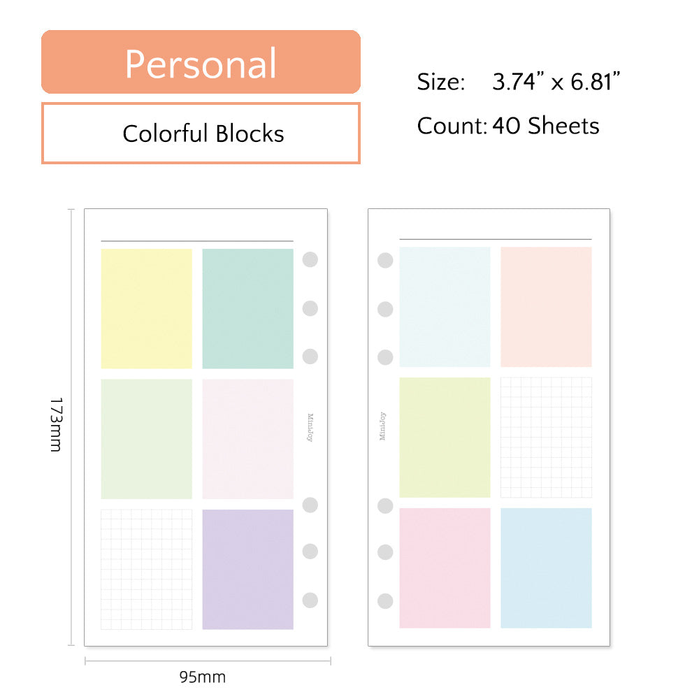 Personal Refills | Colorful