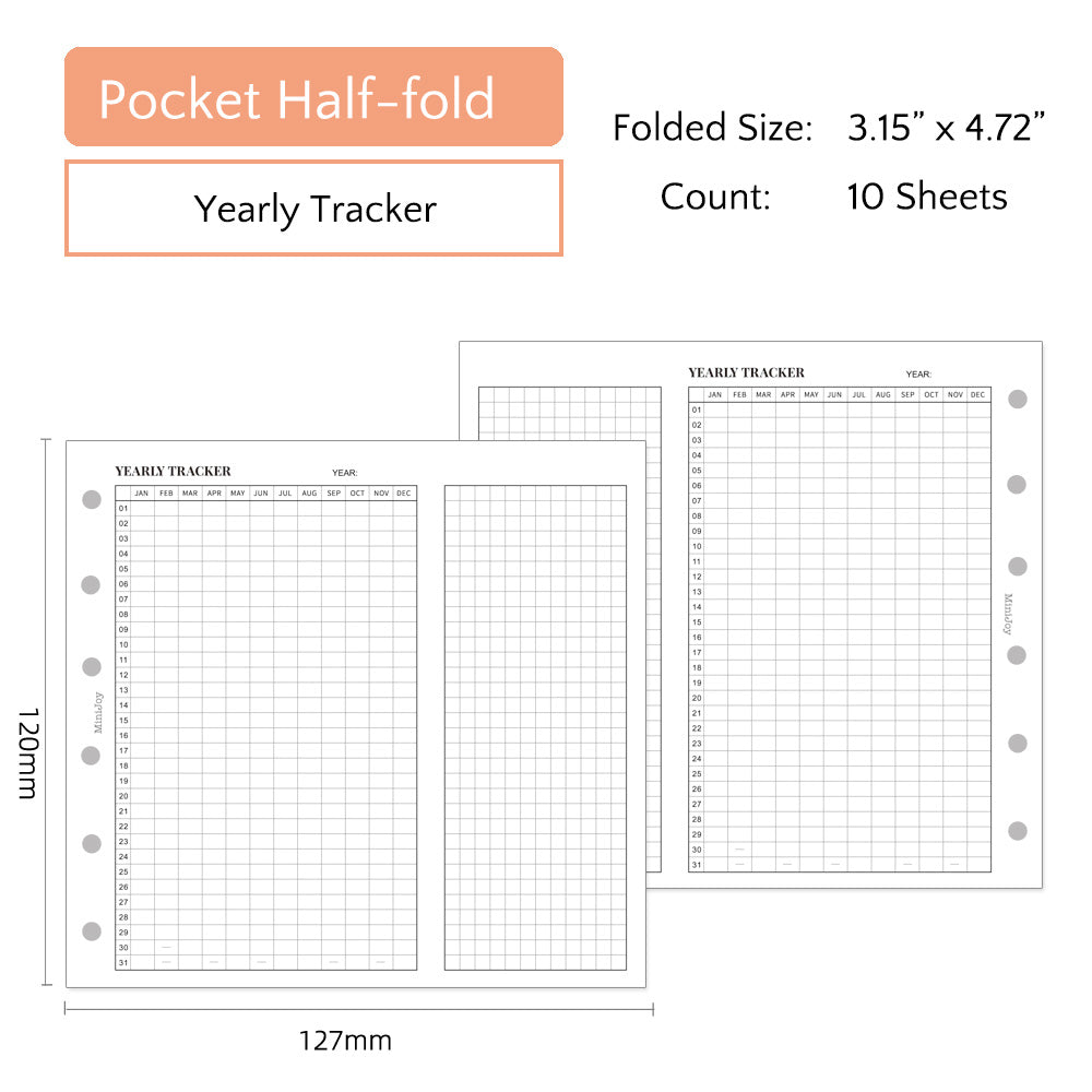 Pocket Refills | Yearly