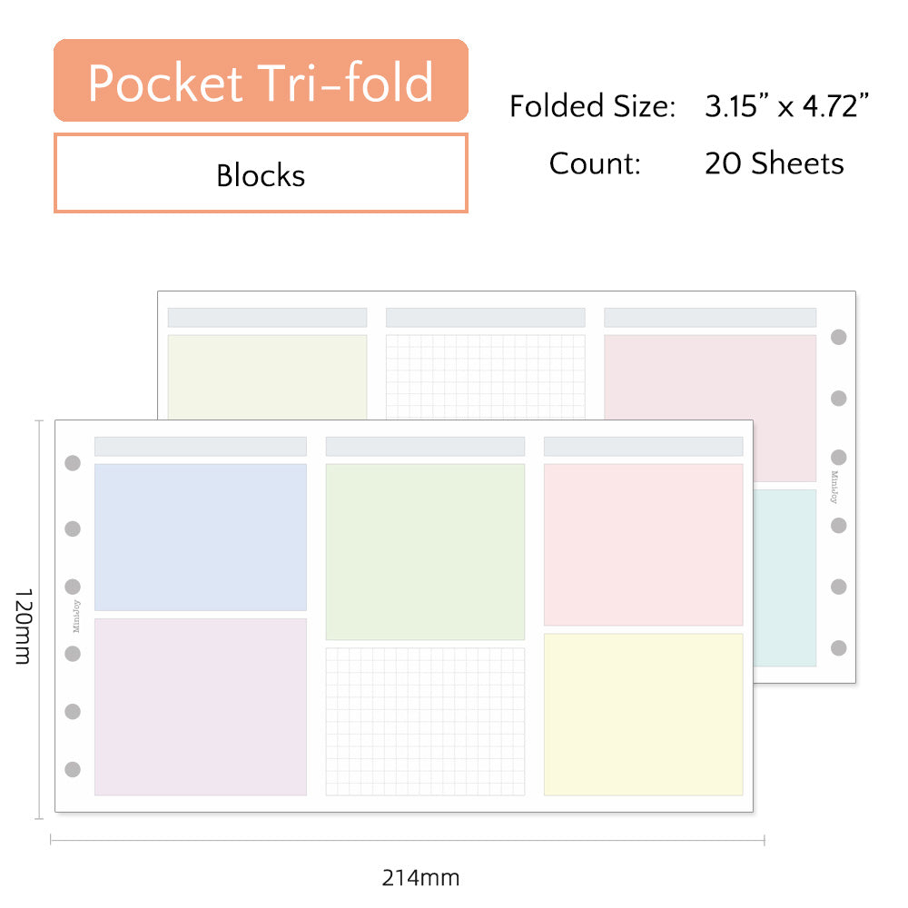 Pocket Refills | Colorful