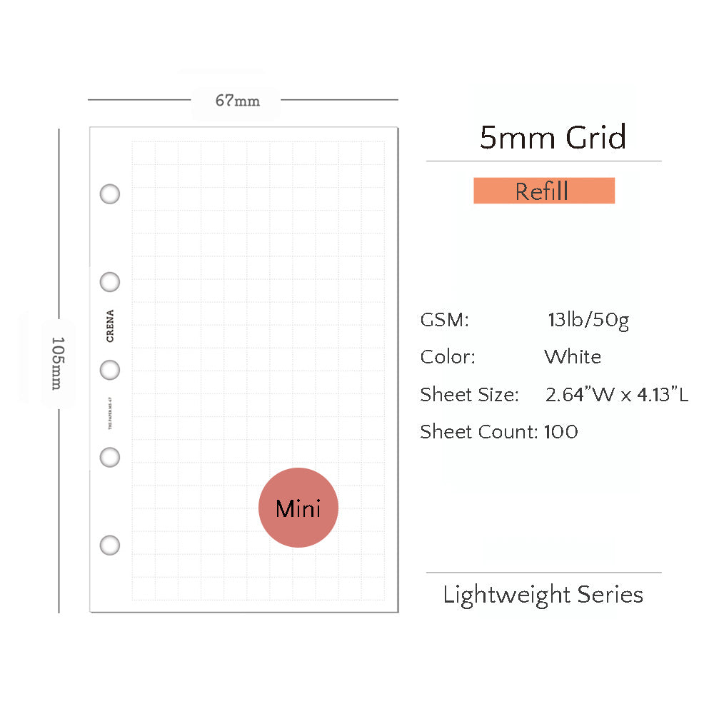 Mini Refills | Lightweight