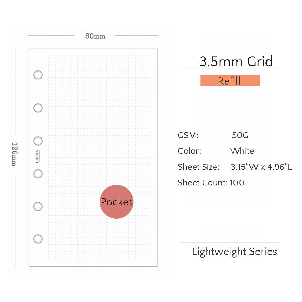 Pocket Refills | Lightweight