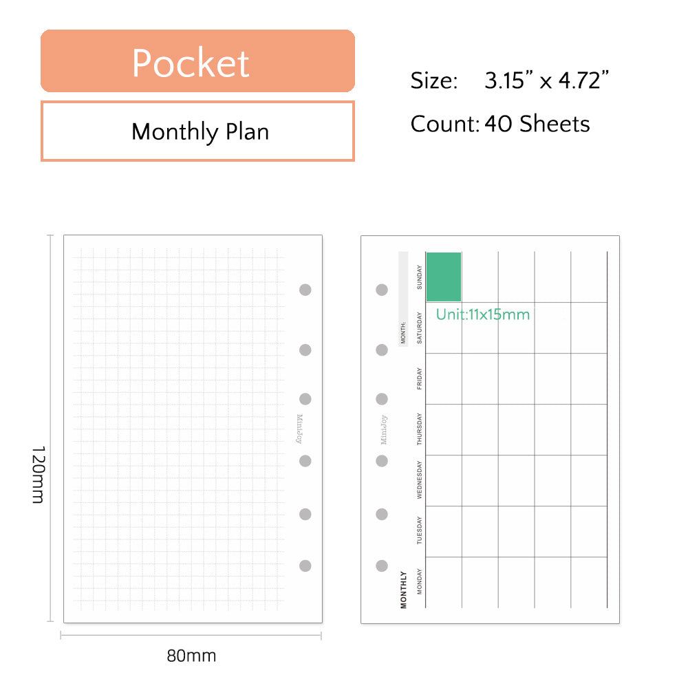 Pocket Refills | Monthly