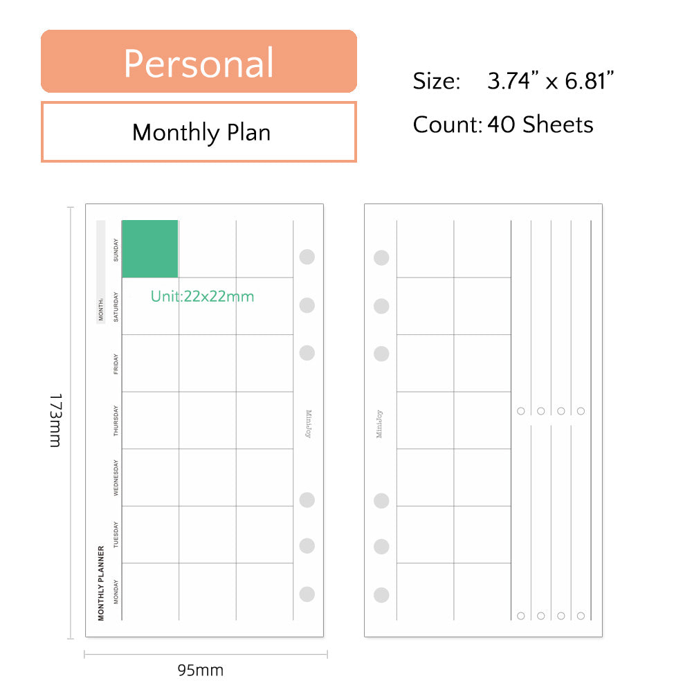 Personal Refills | Monthly