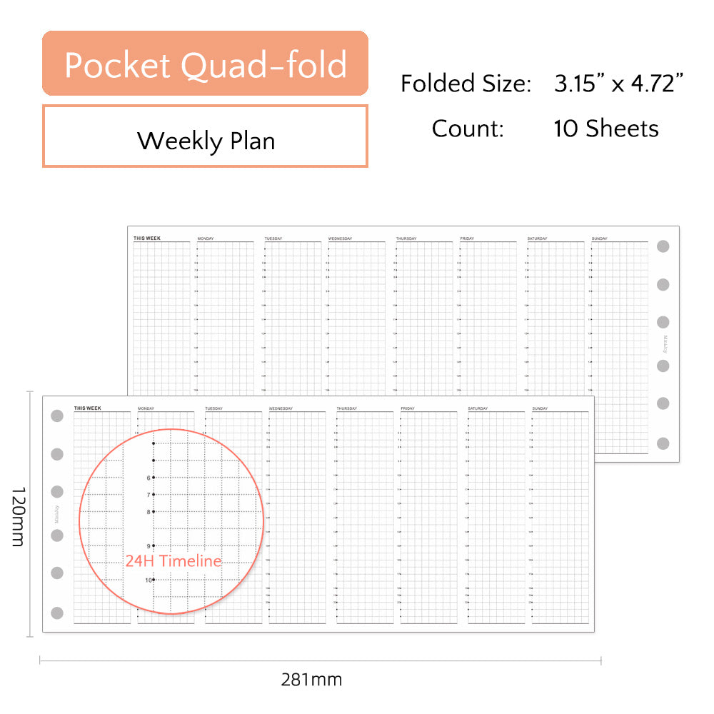 Pocket Refills | Weekly