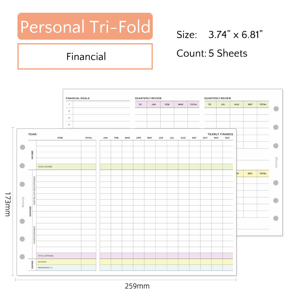 Personal Refills | Yearly