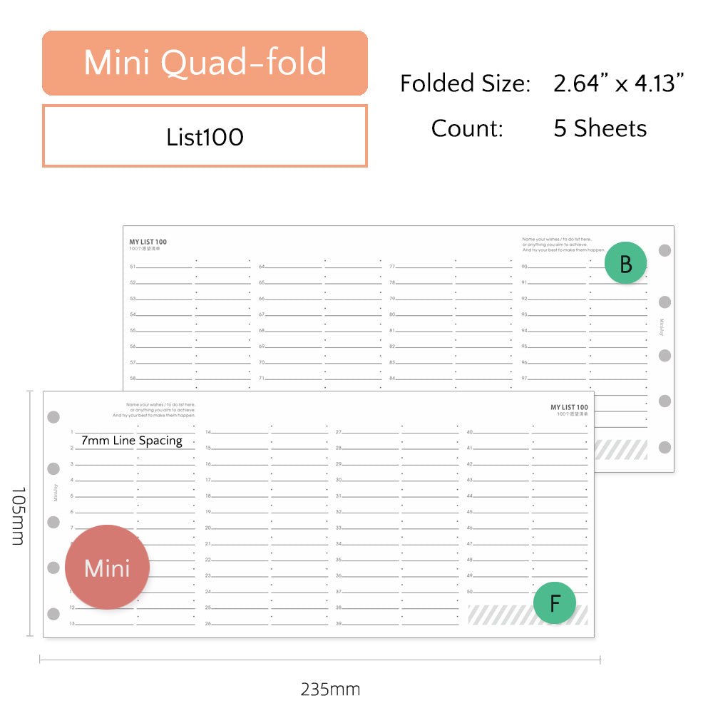 Mini Refill | Black Friday Gift