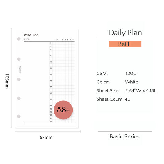 Mini/A8 Refills | Daily