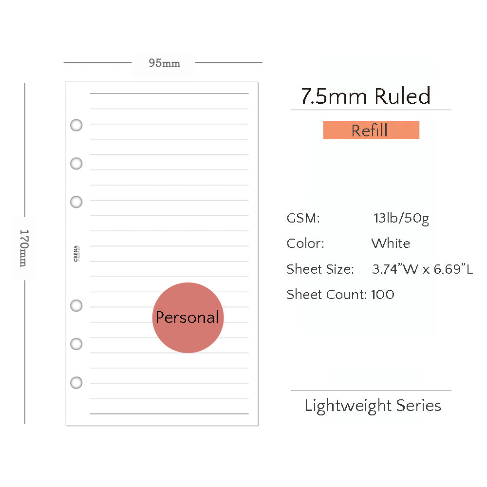 Personal Refills | Lightweight