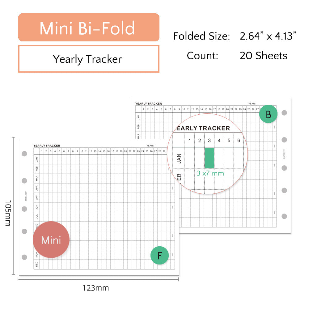 Mini Refills | Yearly